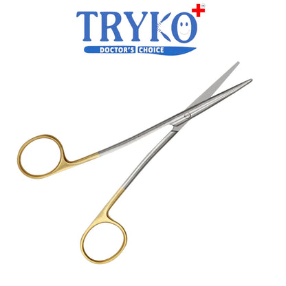 Metzenbaum Scissors T.C Straight 4 Inch to 12 Inch Brand TRYKO+