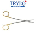 Metzenbaum Scissor Pointed T.C Straight 6 Inch & 7 Inch Brand TRYKO+