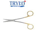 Metzenbaum Scissor Pointed T.C Straight 6 Inch & 7 Inch Brand TRYKO+