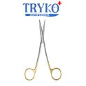 Metzenbaum Scissor Pointed T.C Straight 6 Inch & 7 Inch Brand TRYKO+