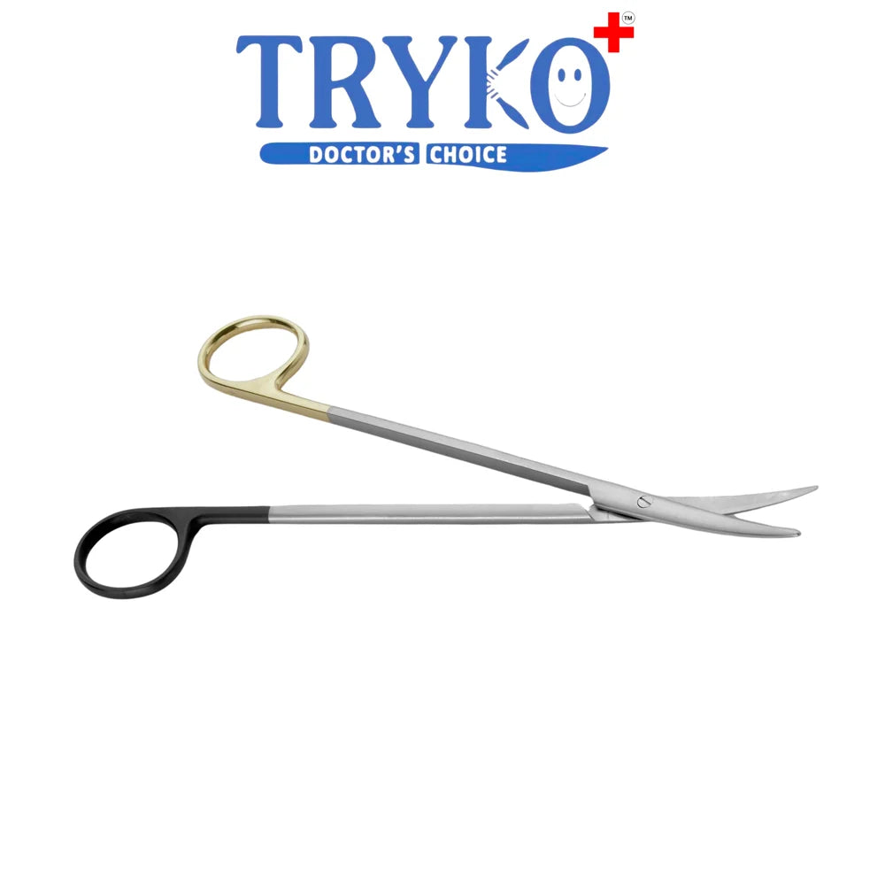 Metzenbaum Scissor Supercut with T.C Curved in 6 Inch, 7 Inch & 8 Inch