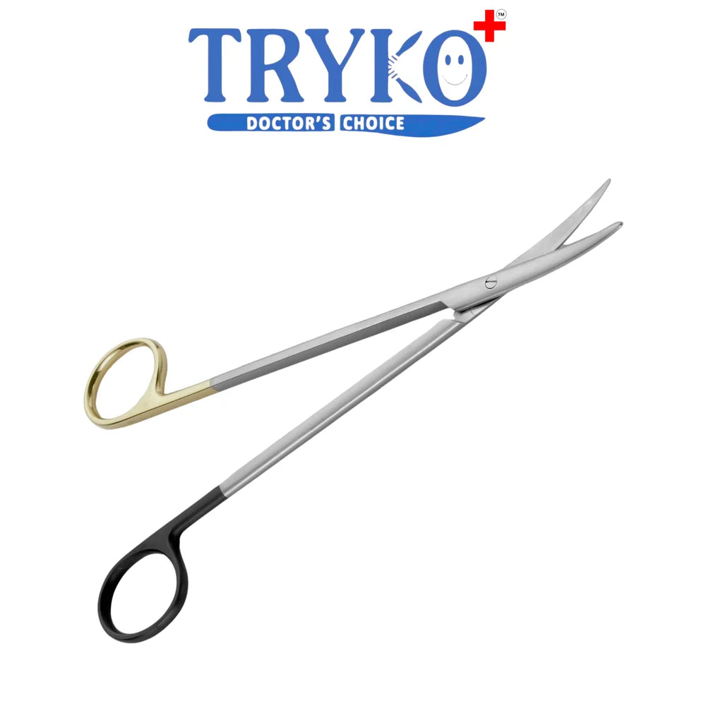 Metzenbaum Scissor Supercut with T.C Curved in 6 Inch, 7 Inch & 8 Inch