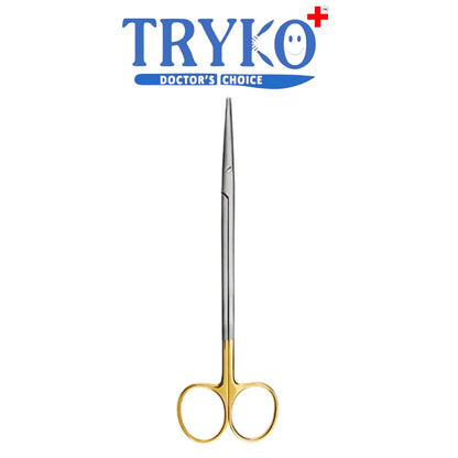 Metzenbaum Scissors T.C Curved 4 Inch to 12 Inch  Brand TRYKO+