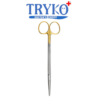 Metzenbaum Scissors T.C Curved 7 Inch Brand TRYKO+