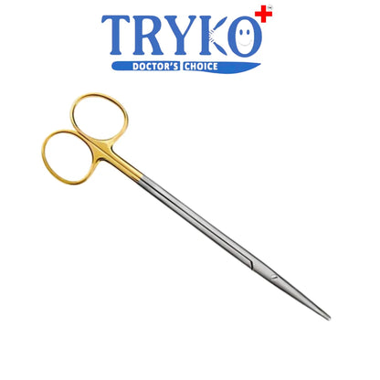 Metzenbaum Scissors T.C Curved 4 Inch to 12 Inch  Brand TRYKO+