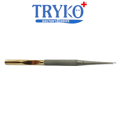 Micro Ring Forceps Diamond Dust with Balancer 7 Inch Brand TRYKO+