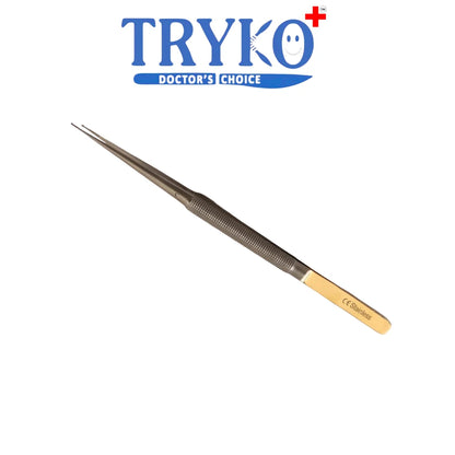 Micro Ring Forceps Diamond Dust Flat 6 Inch, 7 Inch & 8 Inch