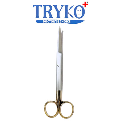 Mayo Scissor T.C. Straight 5", 6", 7", 8", 9",& 10 Inch Brand TRYKO+