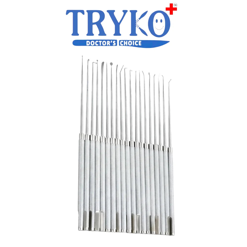 Rhoton Set Stainless Steel Brand TRYKO+