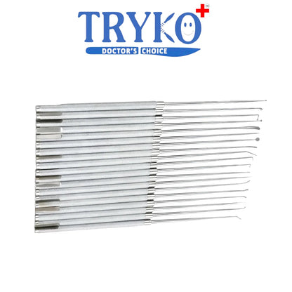 Rhoton Set Stainless Steel Brand TRYKO+
