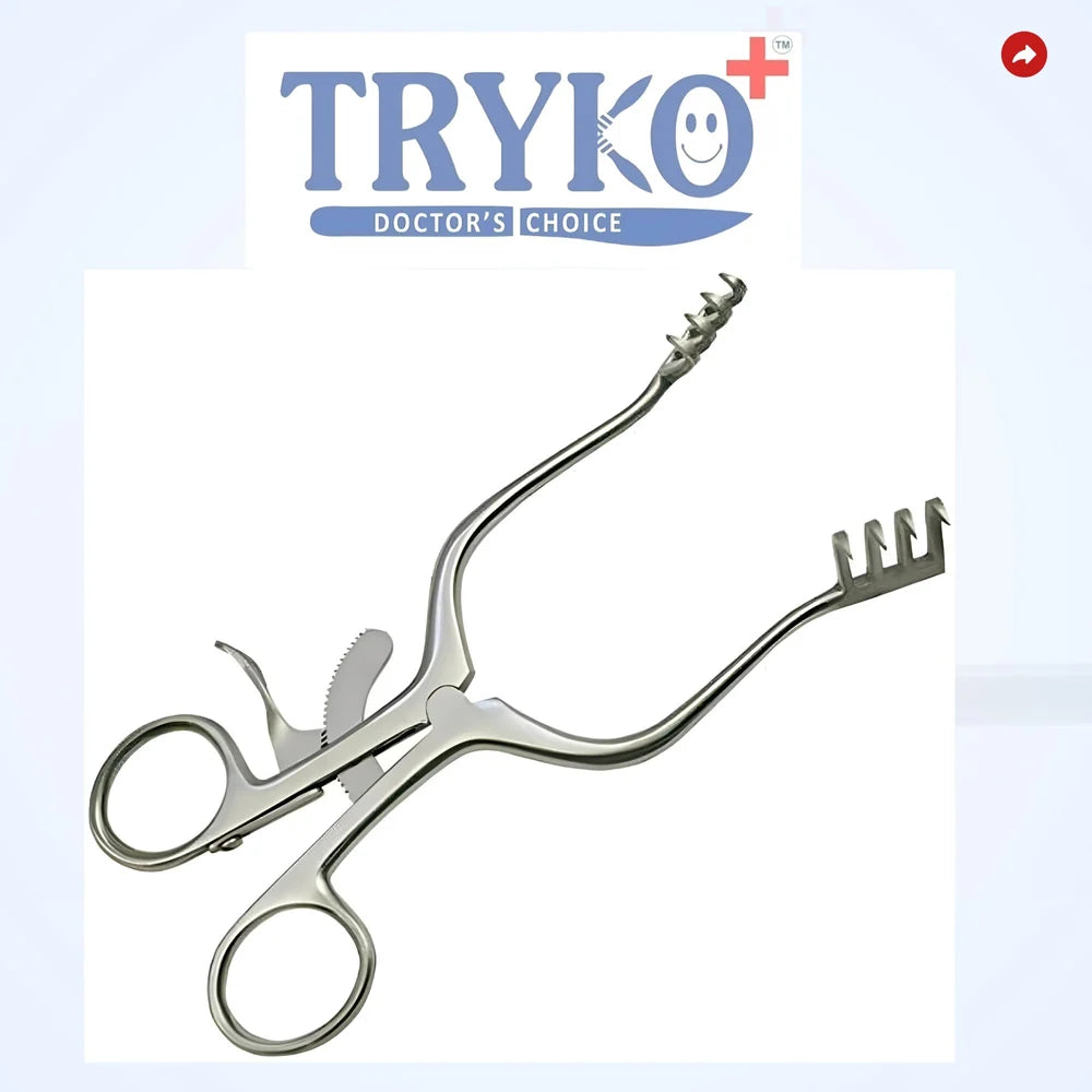 Self Retaining Retractor 4 inch, 5 Inch, 6 Inch, 7 Inch, 8 Inch, 10 Inch&12 Inch