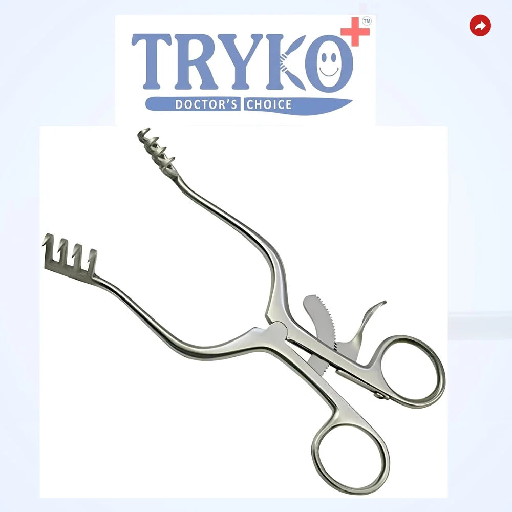 Self Retaining Retractor 4 inch, 5 Inch, 6 Inch, 7 Inch, 8 Inch, 10 Inch&12 Inch