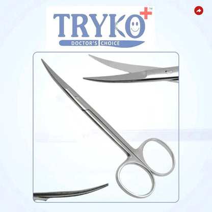 Straight Iris Scissor 4", 4.5", 5" & 6"