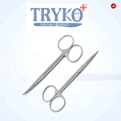 Straight Iris Scissor 4", 4.5", 5" & 6"