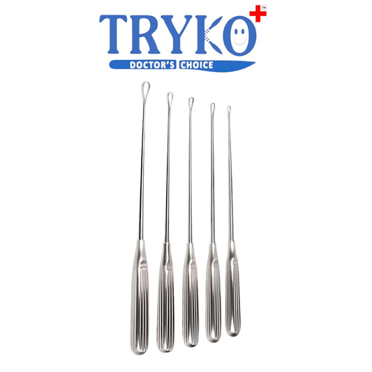 Uterine Curette Single Ended No. 0,00,1,2,3,4