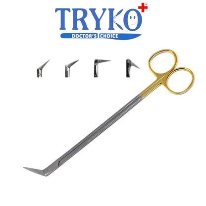 Pott Smith Scissors Tungsten Carbide 45 Degree Brand TRYKO+