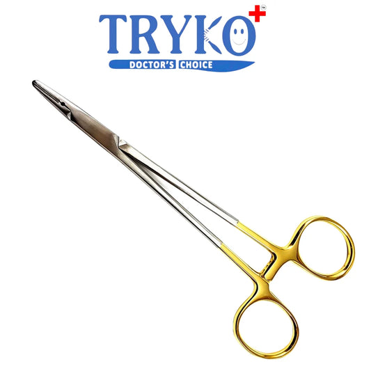 Crile Wood Needle Holder T.C 6 Inch To 10 Inch Brand TRYKO+