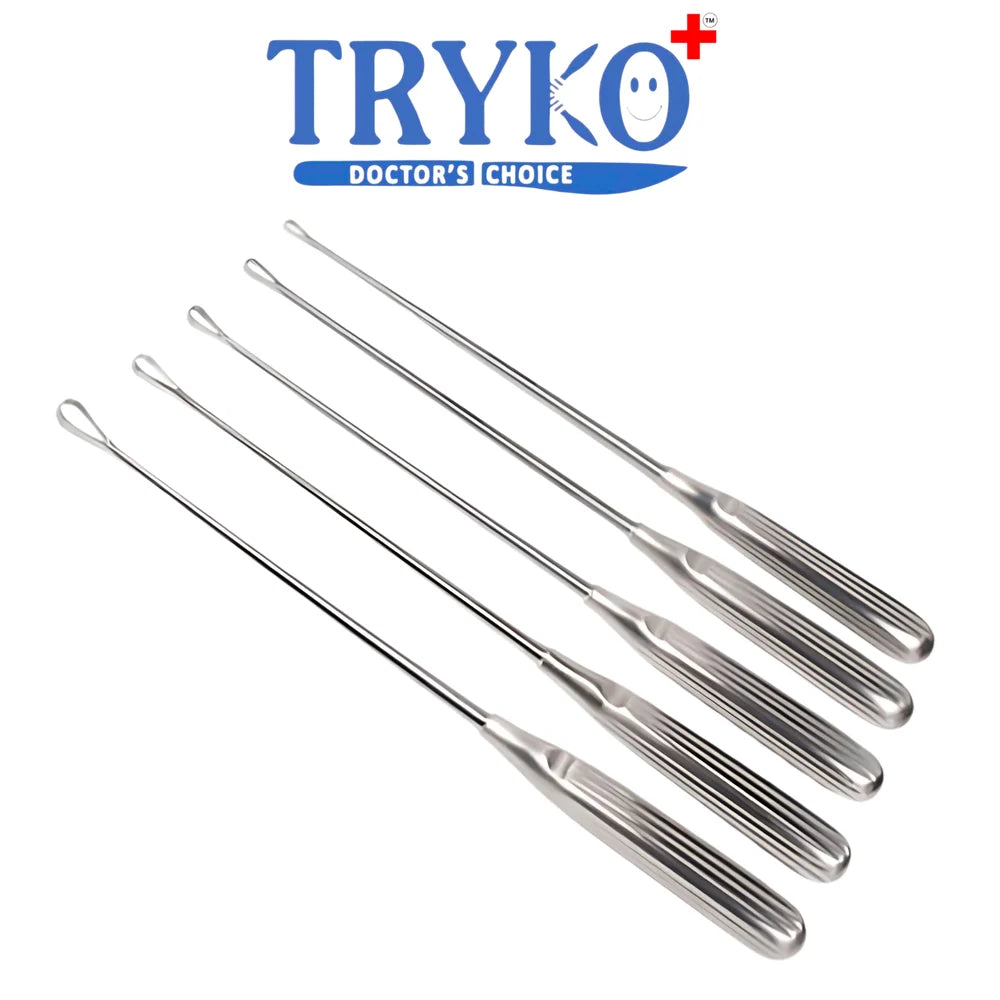 Uterine Curette Single Ended No. 0,00,1,2,3,4