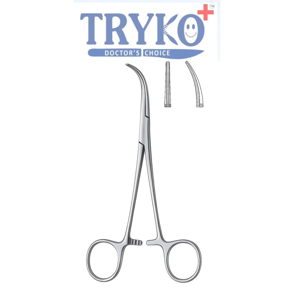 Artery Forceps Curved 8 Inch Autragrip