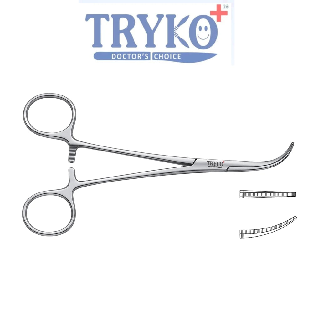 Artery Forceps Curved 8 Inch Autragrip