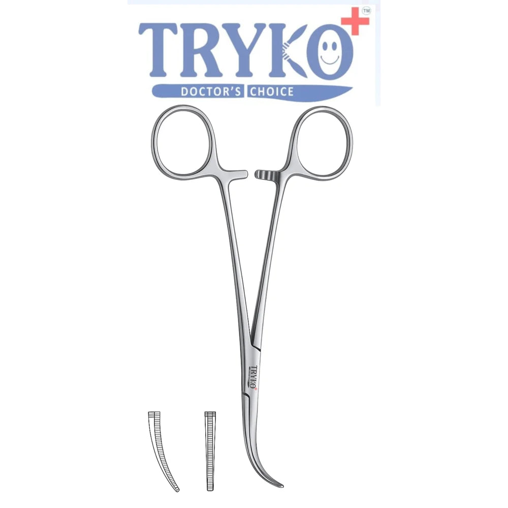 Artery Forceps Curved 6 Inch Autragrip