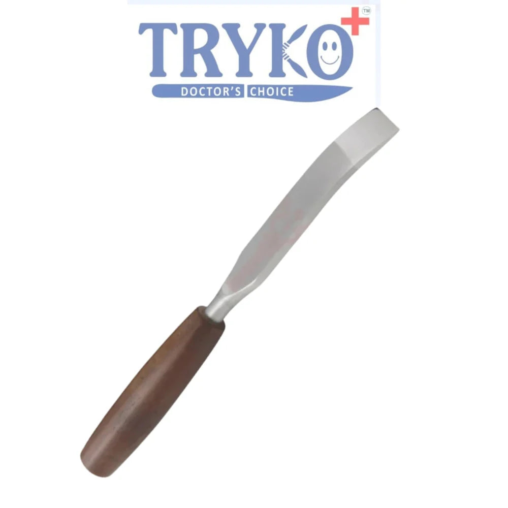 Bone Osteotome Fiber Handle  5 MM, 10MM, 15MM, 20MM  Curved