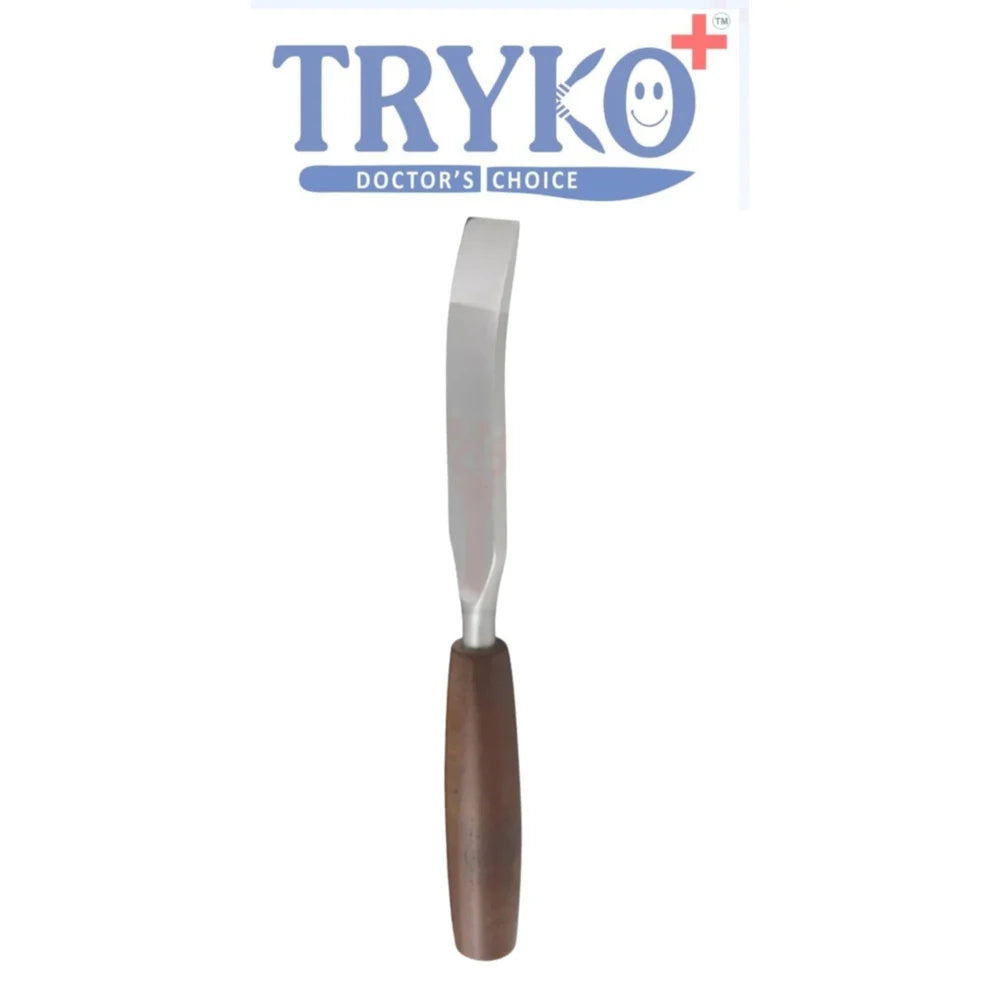 Bone Osteotome Fiber Handle  5 MM, 10MM, 15MM, 20MM  Curved