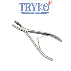 Bone Rongeur Single Action Straight, 5mm Tip, 7 Inch