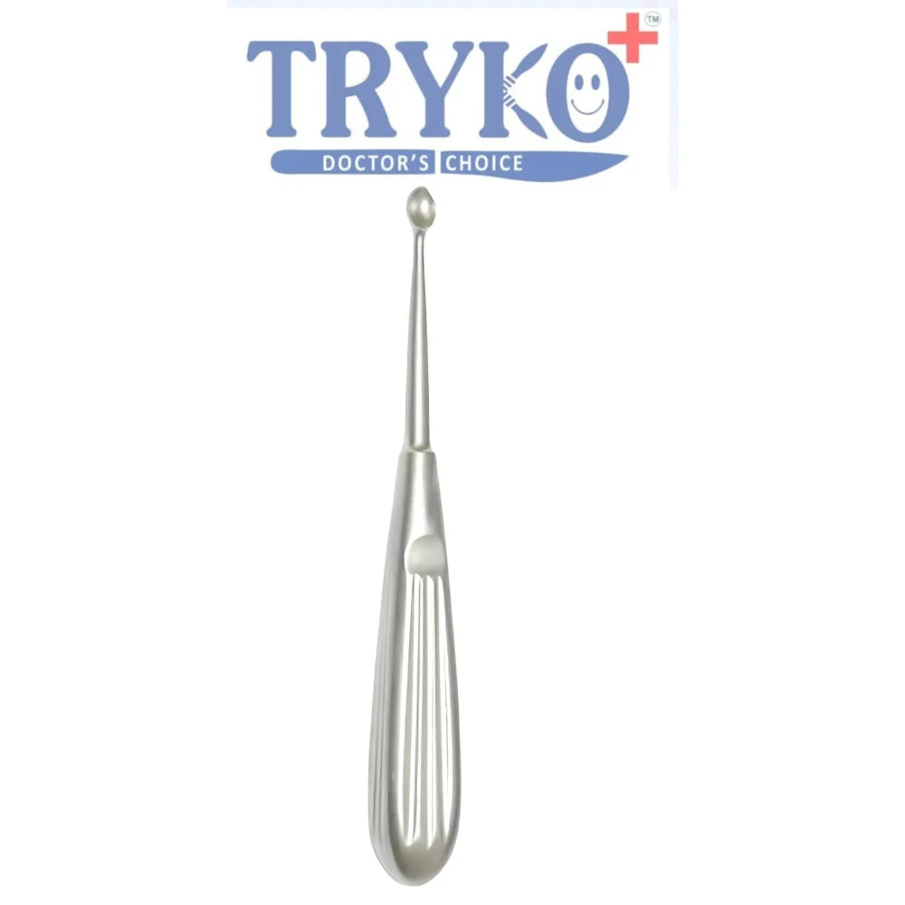 Bone Scoop Hollow Handle , 1mm, 2mm,3mm, 4mm ,5mm Tip in 8 Inch