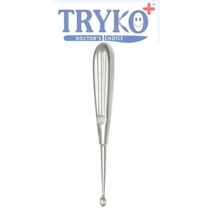 Bone Scoop Hollow Handle, Tip, 6 Inch - 1mm, 2mm,3mm, 4mm ,5mm