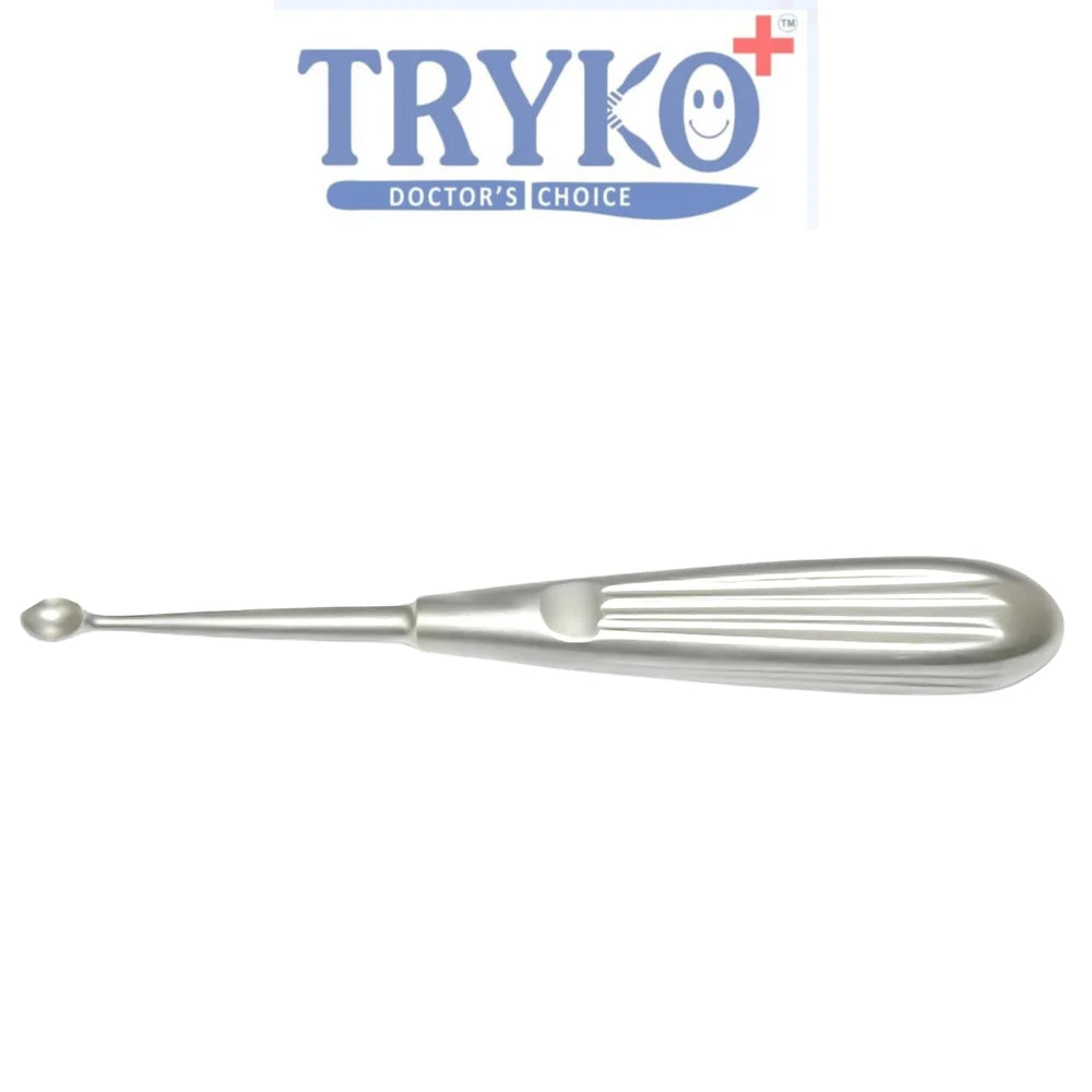 Bone Scoop Hollow Handle , 1mm, 2mm,3mm, 4mm ,5mm Tip in 8 Inch