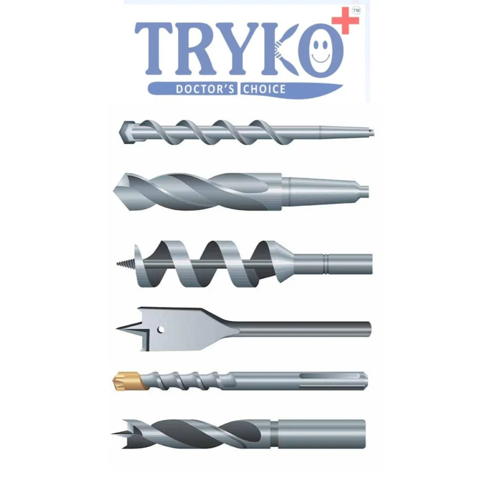 Surgical Drill Bits, Assorted