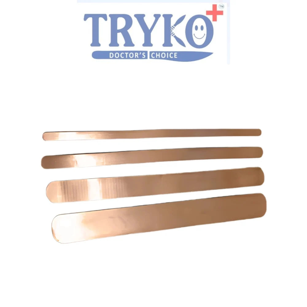 Copper Retractor 6 Inch, 7 Inch, 8 Inch, 9 Inch, 10Inch, 11 Inch, 12 Inch (Brain Spatula)
