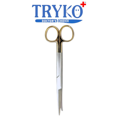 Mayo Scissor T.C. Straight 5", 6", 7", 8", 9",& 10 Inch Brand TRYKO+