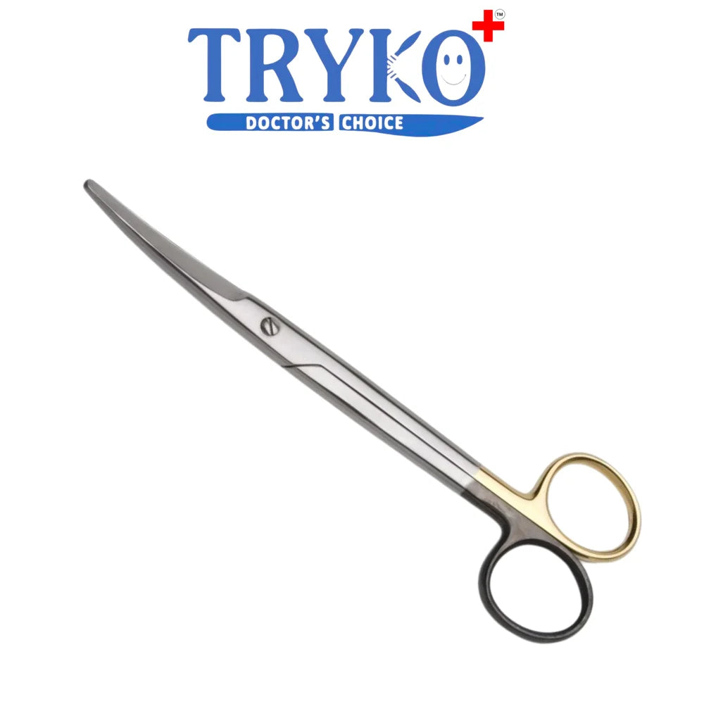 Mayo Scissor Supercut with T.C. Curved 5", 6", 7", 8", 9",& 10 Inch  Inch Brand TRYKO+