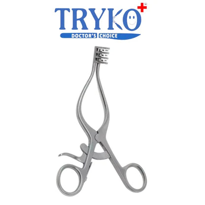 Mastoid Retractor Curved 4 Inch, 5 Inch, 6 Inch , 7 Inch, 8 Inch, 10 Inch & 12 Inch
