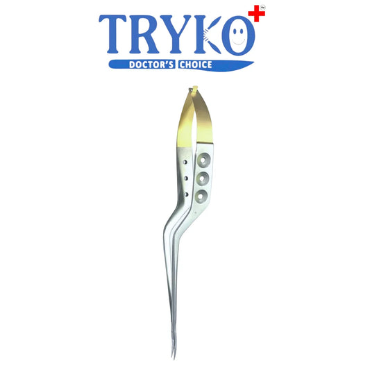 Yasargil Scissors T.C Straight 9 Inch Brand TRYKO+